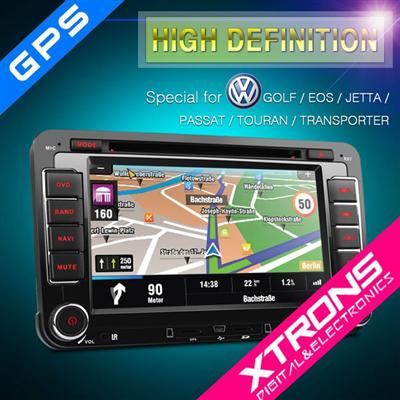 PF71MTV: 7" Special Car DVD Player Car GPS For VW GOLF / EOS / JETTA / PASSAT / MAGOTAN / TOURAN / TRANSPORTER