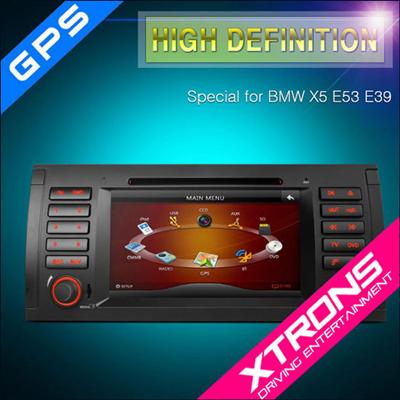 PF7239B - 7' Digital Touch Anti-reflection Screen Special for X5 E53 Car DVD