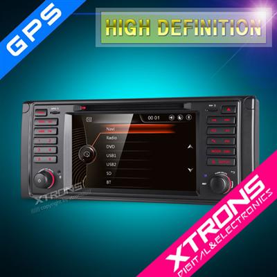 2016 Xtrons new model PF7139BGTS 7inch car media player for bmw e39 with gps