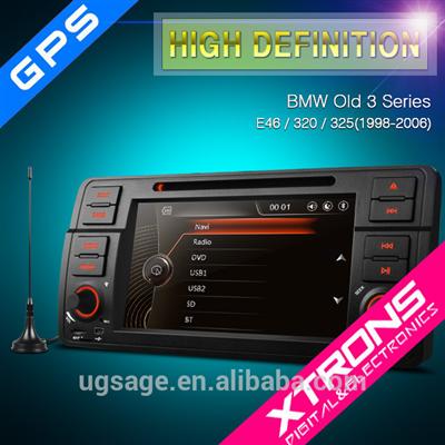 PF7146BGTD - 7"1080P Video Digital Touch Screen DVD Player Bulit-in MPEG-4 TV with GPS canbus For E46 BMW 3 Series