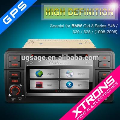 Xtrons 7" Touch screen car dvd dual channel canbus GPS Navigation car dvd player fm for bmw E46 / 320 / 325