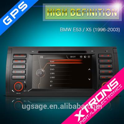 PF7139BGT- 7"1080P Video HD Digital Touch Screencar radio 2 din touch screen for BMW E53/X5