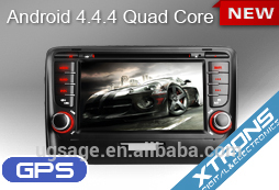 PF73ATTA -NEWEST 7" HD Android 4.4.4 KitKat Quad Core Car DVD Player With Screen Mirroring Function & OBD2 For Audi TT