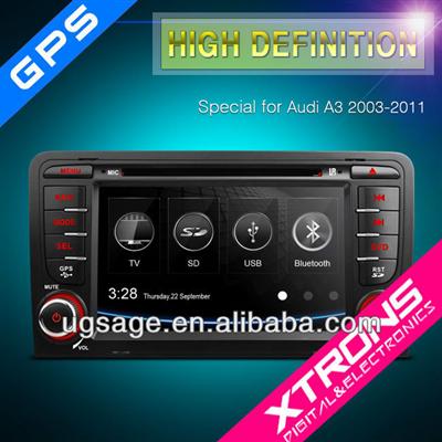 PF71A3A: 7 inch high definition Touch screen DVD player Special for Audi with canbus