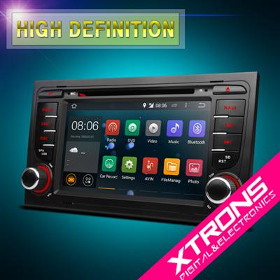 PF73AA4A -Hot Selling 7" Android 4.4.4 Quad Core Car DVD with Screen Mirroring Function & OBD2 for Audi A4 /S4/RS4/ Seat Exeo