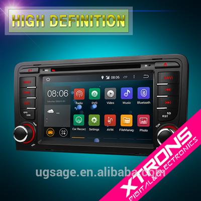 PF73AA3A -NEW Popular 7" Android 4.4.4 KitKat Quad Core Car PC r with Screen Mirroring Function & OBD2 for Audi A3/S3