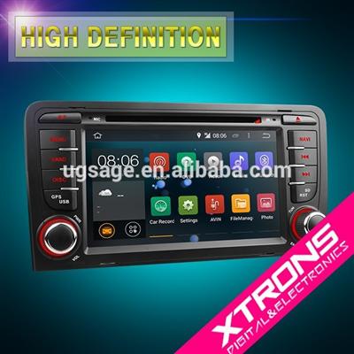 Xtrons 7" Android 4.4.4 OS Multi-touchCar DVD Player With Wireless Screen Mirroring Function & OBD2 For Audi A3/S3 PF72AA3A