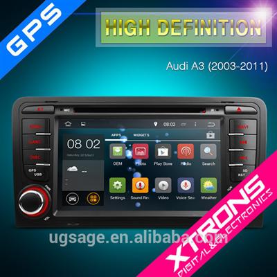 PF72AA3A -Hot selling 7" Android 4.4.4 OS Multi-touch Screen Stereo for audi a3