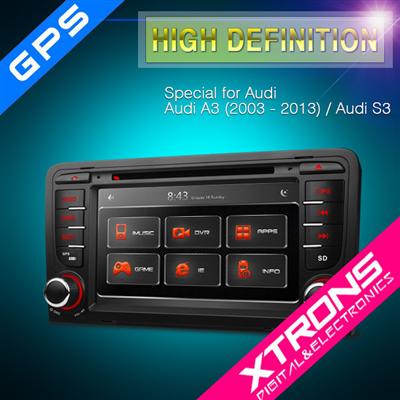 PF71A3AGT - 7" 1080P Digital Radio Touch Screen DVD Player Dual CANbus for Audi A3 / S3