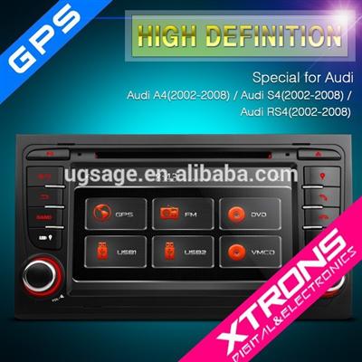 Xtrons PF71A4AGT 7" 1080p touch screen 2 din for Audi A4 with GPS navigation canbus