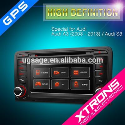 Xtrons PF71A3AGT 7" 1080P Ultra-clear Touch Screen Car DVD for Audi Steering Wheel control