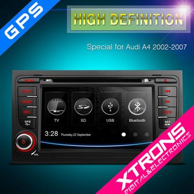 PX71AA4: Xtrons 7" dvd gps 2din for Audi A4