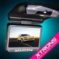 9" Roof Mounted / Flip Down Car DVD Player