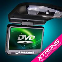 9 Inch Flip Down DVD Player With 180 Swivel Screen