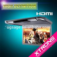 13.3inch 1080P Video HD Digital TFT Monitor Wide Screen Ultra-thin Car Roof Player with HDMI Port CM133HD Xtrons