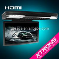 XTRONS CR1506-15.6"1080P Video HD Monitor Wide Screen Overhead DVD Player with HDMI Port