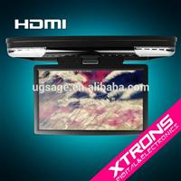 15.6"1080P Video HD Monitor Wide Screen Overhead DVD Player with HDMI Port XTRONS CR1506