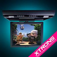 15 Inch Car Roof Flip Down IR FM Monitor DVD Player