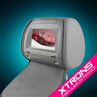 HD706: 2 x 7" Headrest Car Audio Player USB SD