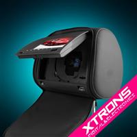 HD706: Xtrons 2 x 7" Headrest CD Player
