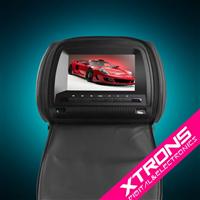 HD706: Xtrons 2 x 7" Headrest Car MP3 Player