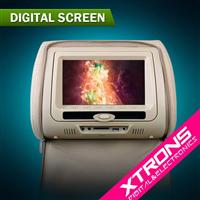 HD705: car headrest monitor with DVD player 7" digital screen