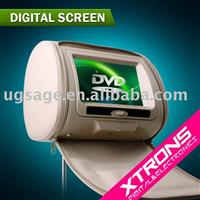 HD705: 7"car DVD headrest monitor with wireless game
