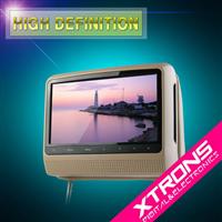 HM901 Beige: Xtrons 2x9" Headrest Monitors Car Monitor