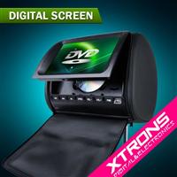 9" Headrest DVD Player With Zip Cover