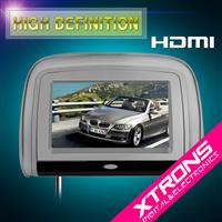2x9" headrest monitor DVD player with HDMI