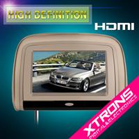 2x9" headrest monitor DVD player with HDMI