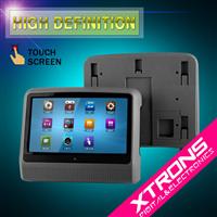 2X9" digital touch screen car headrest DVD