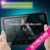 Xtrons 10.1" HD101 Digital TFT Screen touch botton portable Headrest DVD Player support 32 bits games