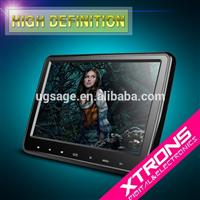 Xtrons 10.1" HD101 car headrest detachable dvd players with fm transmitter