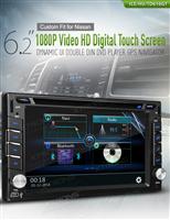 2015 Newest Xtrons TD616GT-6.2" 1080P Video HD Digital Touch Screen Dynamic UI Double Din DVD Player GPS Navigator