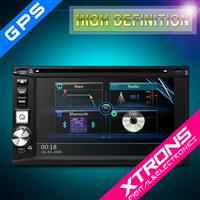 6.2" 1080P Video HD Digital Touch Screen Dynamic UI Double Din DVD Player GPS Navigator