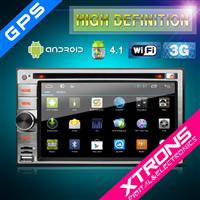 TD630A-6.2'' Multi-touch Screen android 4.1 tablet PC Stylish and Unique UI 1080P 3G/Wifi Double Din Car DVD Player