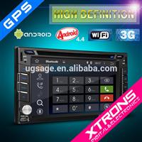 XTRONS TD626AS 6.2" android 4.4.4 quad-core 2 din car stereo with USB GPS Wifi 3G