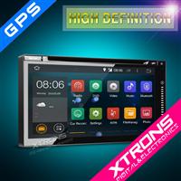 Xtrons TD696A- 2015 NEWEST 6.95" Android 4.4.4 KitKat Quad-Core Touch Screen WiFi Double Din Car Multimedia Nagvigation System