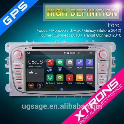 PF71FSFA-S - hot selling 7" Android 4.4.4 Car DVD Player with Wireless Screen Mirroring Function&OBD2 For Ford