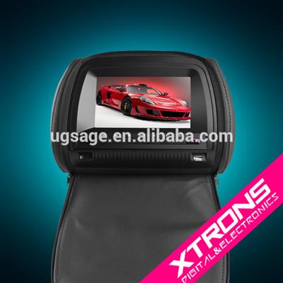 XTRONS HD706 2 x 7 inch TFT screen headrest car DVD Players