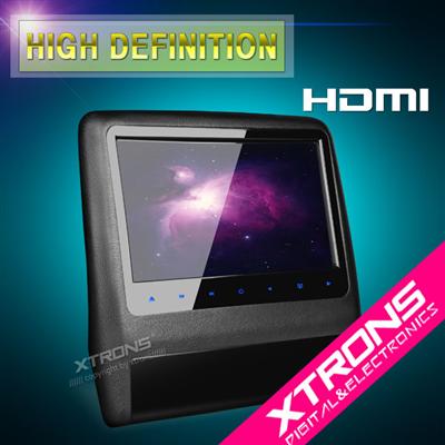 XTRONS HD9LX removable design for Both In-car and Home Use 9 inch headrest car dvd player