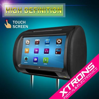 HD908T: Xtrons 2 x 9" Headrest Car MP3 Player