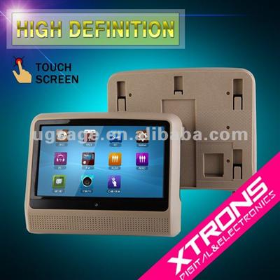 9" Touch Screen Headrest DVD Player