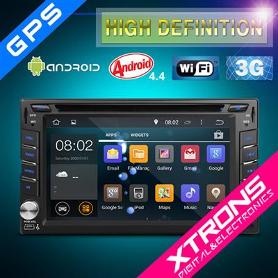 TD626AS-6.2" HD Android 4.4.4 KitKat Quad-Core Digital Multi-touch Screen 1080P Video Wifi Car DVD Player