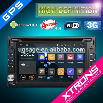 Xtrons-TD626AS-6.2" HD Multi-touch 1080P Wifi Double Din Android 4.4.4 Kitkat Quad-Core Car DVD Player /Screen Mirroring &OBD2