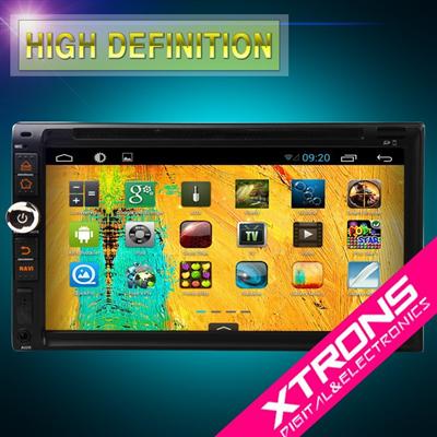 XTRONS TD695A- 6.95'' Android 4.4.4 1080P Double Din Car Player with Wireless Mobile Mirror Function& OBD2