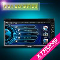 6.95"HD Digital Touch Screen Stylish Turntable UI Double Din DVD Player with built in DVB-T