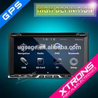 XTRONS TD691GT 6.95" HD Digital Touch Screen 1080P Video Double Din Car DVD Player with Screen Mirroring Function