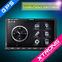 TD714SG: Double Din Stereo Car DVD MP3 Player Bluetooth GPS Navigation